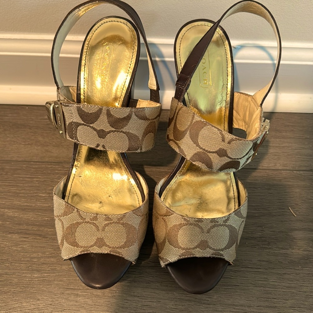 Beautiful Coach Sandals